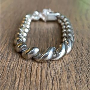 Sterling Silver Bracelet- 925 Italy